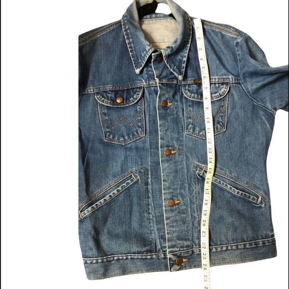 Womens 70’s vintage Wrangler trucker jacket with no lining - Picture 12 of 14